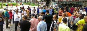 Manifestação pelo não fechamento do Santa Rosália reúne partidos, OAB, autoridades e população