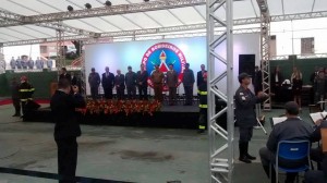 A diretoria da APNM marcou presença na solenidade, que contou com o governador Fernando Pimentel e o comandante estadual do CB, coronel Gualberto