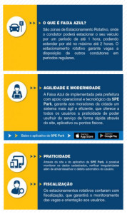 A SPE Park será a empresa responsável pelo gerenciamento do serviço de estacionamento rotativo 