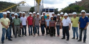 Alunos de Engenharia Civil da Doctum fazem visita técnica a concreteira