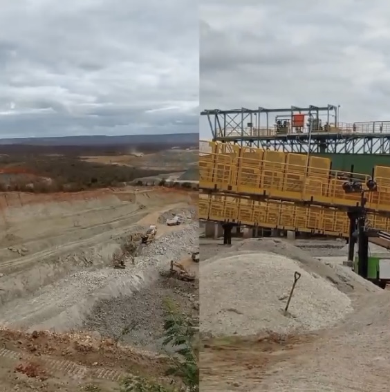 Pastor mostra transformação de área em Itinga de março de 2022 a julho de 2023 com a exploração do lítio