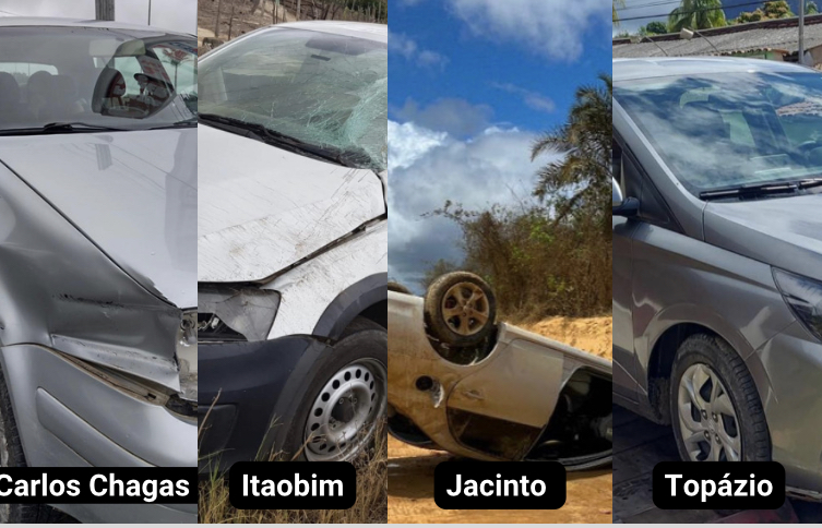PM registra vários acidentes com saída de pista no 1• dia do “Feriado da Independência” nas estradas da região