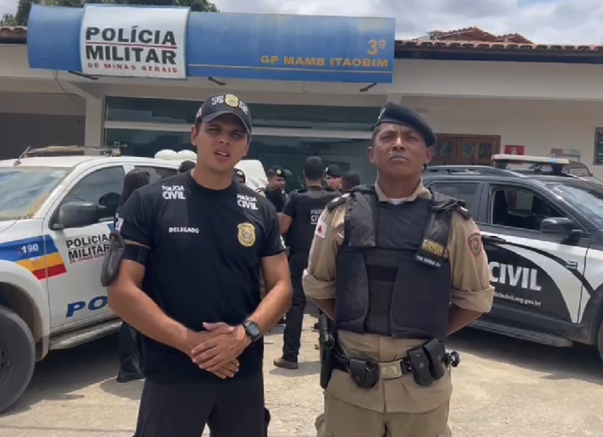 Delegado e tenente detalham operação contra grupo que arrombou Banco do Brasil em Itinga