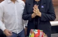 Fabinho Ramalho envia guloseimas mineiras para Michelle Bolsonaro, que agradece os mimos