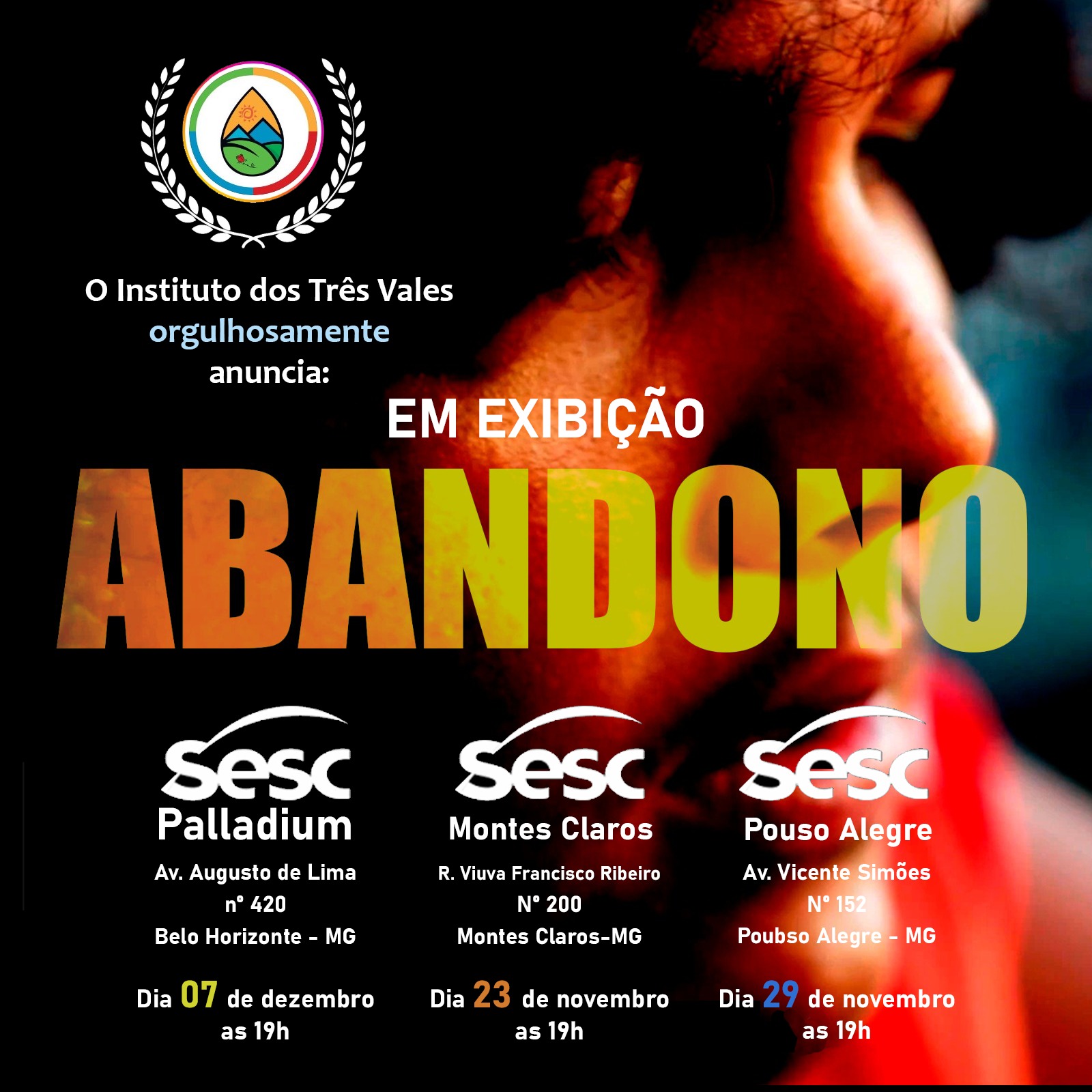 Filme de Teófilo Otoni “Abandono” está em exibição no Sesc Palladium e representa o cinema estadual no cenário nacional