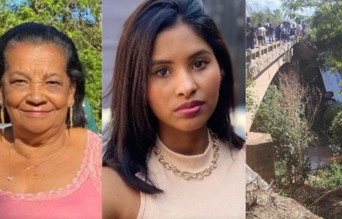 Idosa e neta naturais de Ladainha mortas em acidente de ônibus que caiu de ponte em Campanário eram moradoras de Sumaré/SP