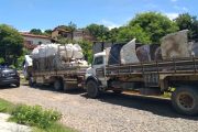 Polícia Civil de Araçuaí apreende 2 caminhões em operação de furtos de fios de cobre na Estação da Copasa