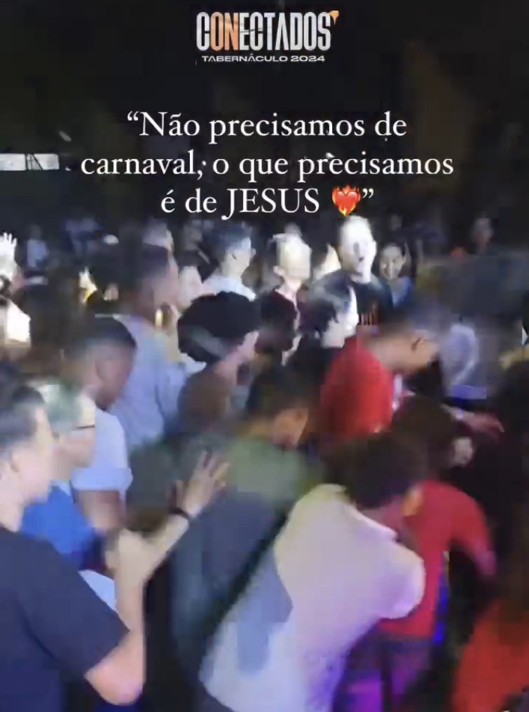 Igrejas reunidas da região fazem congresso dançante: “Conectados: Não precisamos de Carnaval, o que precisamos é de Jesus”