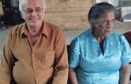 Casal completa hoje Bodas de Cereja, 59 anos de casados em Teófilo Otoni