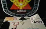 PM apreende binóculo, drogas, munições e uma pistola após troca de tiros no Joaquim Pedrosa, em Teófilo Otoni