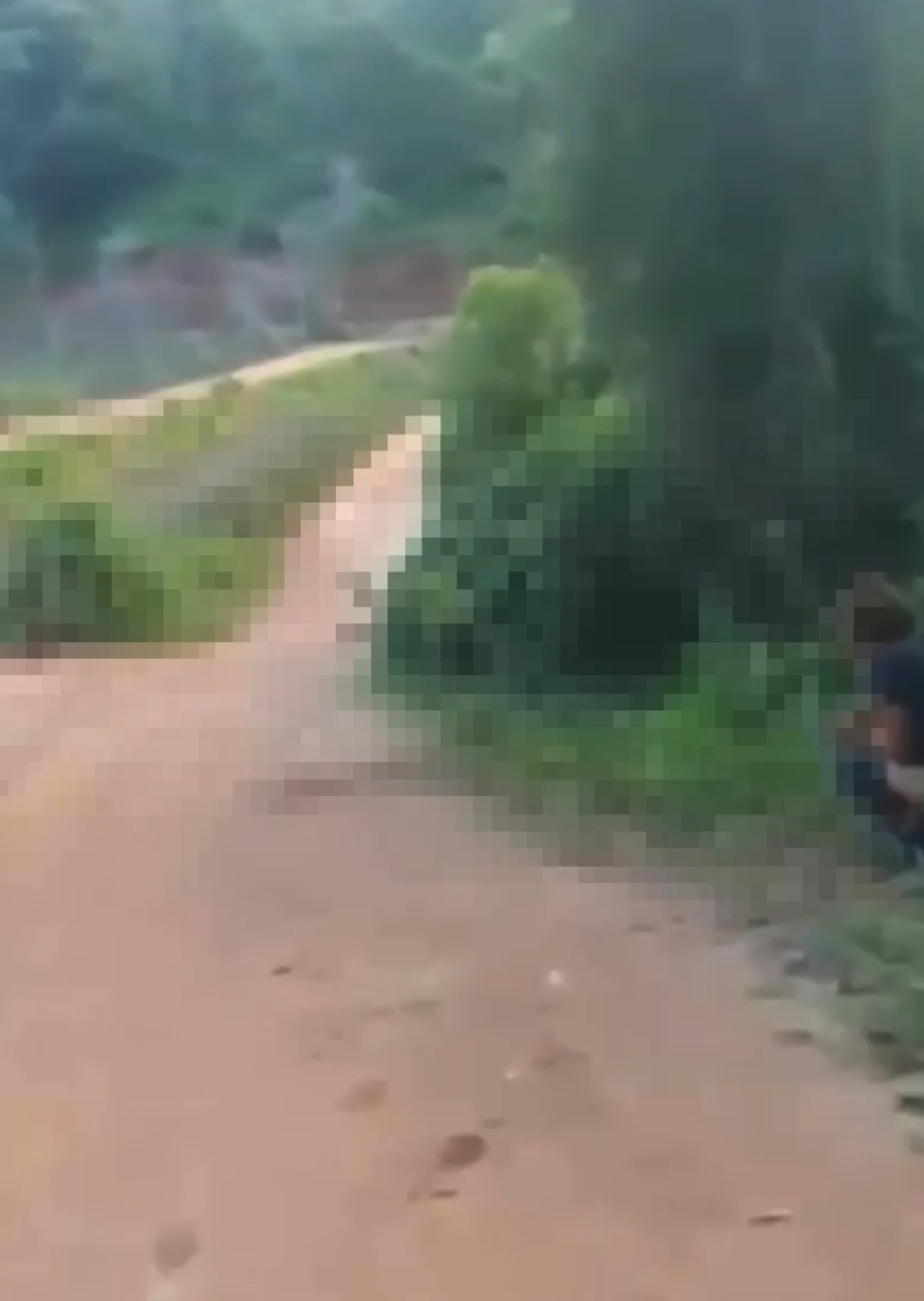 Revoltado com estrada em Malacacheta, homem filma até a esposa urinando no mato e joga na internet