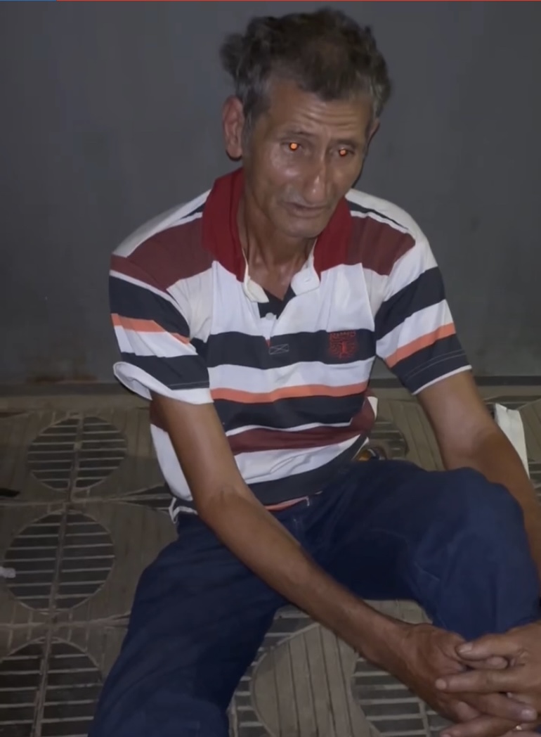 Idoso morador de Ataléia diz que foi assaltado na porta de banco em T. Otoni e está sem condições de ir embora