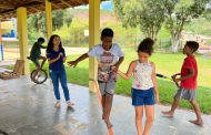 Aulas de Circo estão fazendo a alegria da criançada em Ataléia